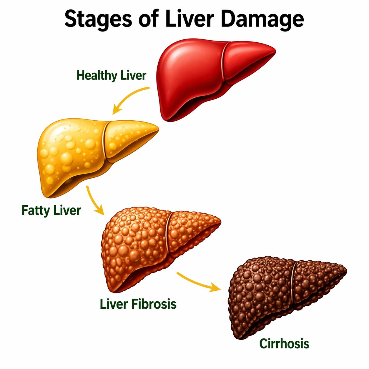 Stages of Cirrhosis